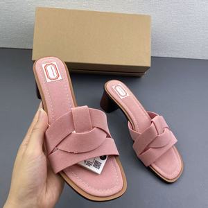 Sandalias de tacón francés con tiras cruzadas y punta abierta, estilo veraniego 2026, para <span class=keywords><strong>mujer</strong></span>, estilo casual. - Product Image 3