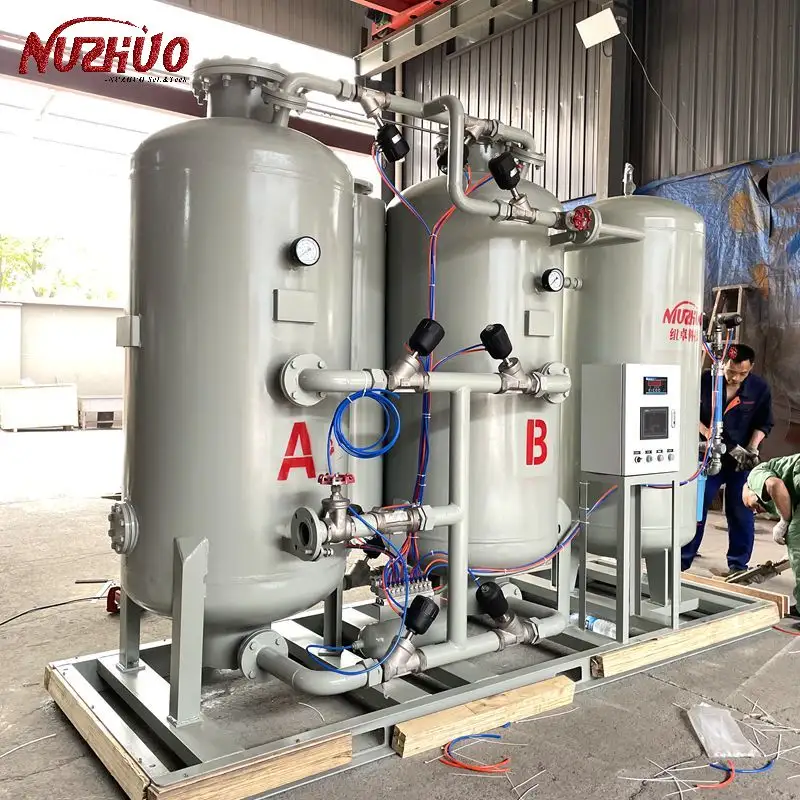 NUZHUO Machine de fabrication d'azote à adsorption rotative à pression Générateur de plantes d'azote