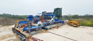 غسيل الرمال اللولبية عالية الكفاءة من السيليكا الرملية وفصلها مع شاشة اهتزاز - Product Image 6