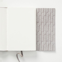 Agenda personnalisé avec logo rose, couverture souple, journal en cuir suédé, carnet pour femmes