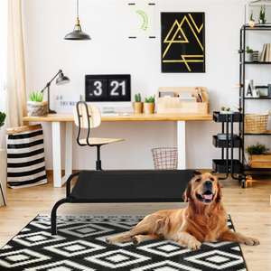 Cama para perro elevada y desmontable, hamaca de repuesto de malla elevada, transpirable, para cachorro, venta al por mayor - Product Image 4