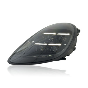 SJC Auto faro frontale per <span class=keywords><strong>Porsche</strong></span> <span class=keywords><strong>Cayman</strong></span> 981 2013-2015 accessori per Auto aggiornati fari a LED stile matrice - Product Image 3