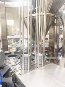 Opération facile Opérer Haute Productivité Automatique compatible automatique <span class=keywords><strong>Nespresso</strong></span> tasse café capsule machine à emballer 4000BPH - Product Image 3