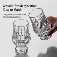 Premium Crystal Whiskey Nosing Glass Aroma Proefglas voor brandewijn, sterke dranken, likeur, thuisbar, restaurant, groothandel