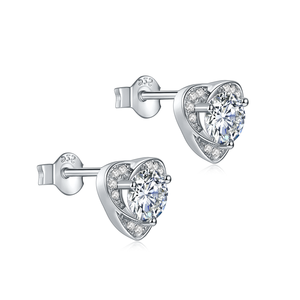 Boucles d'oreilles pour femmes Rui Zun, bijoux de mode, argent pur, inspiration créateur - Product Image 2