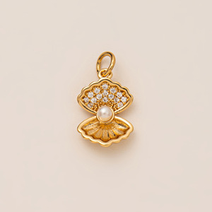 Collier Pendentif Femme en Acier Inoxydable Classique, Motifs Coquillage, Serpent, Patte de Chat, Petit Ours, U, Sabot, Araignée, Goutte d'Eau, Style Européen - Product Image 6