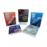 Livres de référence professionnels imprimés sur mesure, papier couché de qualité supérieure, pelliculage mat brillant, conception personnalisée, manuel d'entreprise en gros