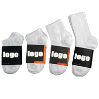 Chaussettes de sport personnalisées avec logo pour femmes, broderie, chaussettes de sport personnalisées en coton, chaussettes de compression avec logo imprimé pour hommes