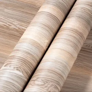 Wood Design Pvc Decorative Film For Furniture Cover Kitchen Cabinet