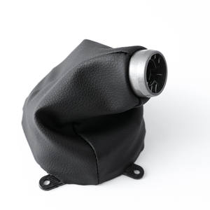 Funda Protectora para Palanca de Cambios de Coche Honda Civic, de Cuero Negro, Estilo Clásico, Protección para Transmisión Manual - Product Image 4