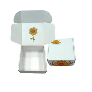 Packaging Boxes Custom Logo For Wave Brushes Custom Paper Drawer White Shipping Boxes Custom Paper Box