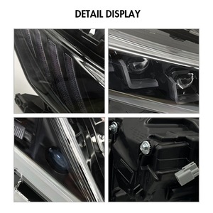 ไฟหน้ารถยนต์ <span class=keywords><strong>Camry</strong></span> รุ่นที่ 8 ปี 2018-2024 อัพเกรดเป็น LED 4 เลนส์ ดีไซน์ Devil Eye พร้อมไฟ DRL โปรเจคเตอร์คู่ อุปกรณ์เสริมสำหรับรถยนต์โตโยต้า - Product Image 5