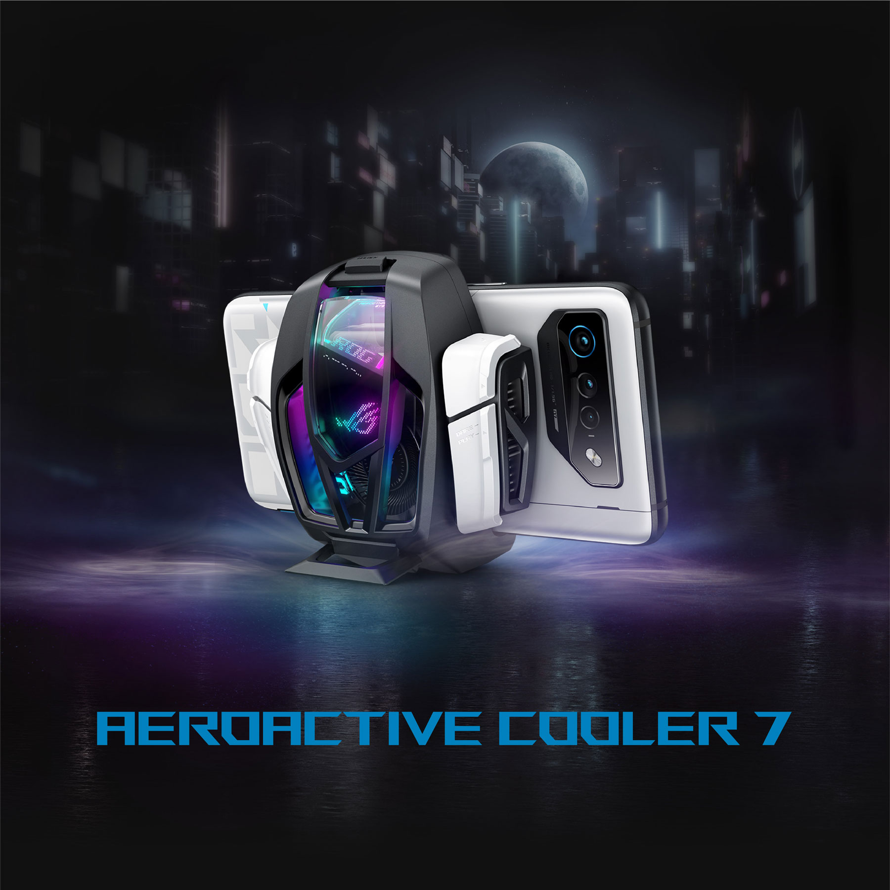ROG AeroActive Cooler 7 for ROG Phone 7/7究極のFuncooler冷却