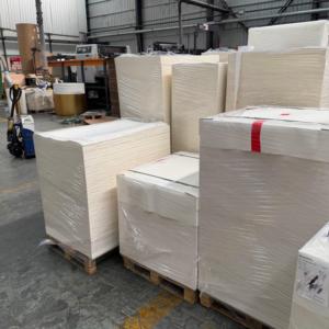 Gobelet en carton blanc en feuille, en pâte vierge, 240GSM 260GSM, enduit PE double face, résistant à l'huile, pour emballage alimentaire à emporter, fourniture directe usine - Product Image 4