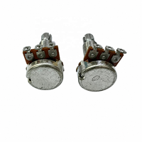 Potentiomètre de guitare A500K de haute qualité à axe long 23F, potentiomètres à courbe audio fine pour le contrôle du volume et du tonalité des guitares électriques et basses