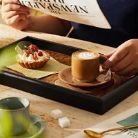 Ensembles de café et de thé, ensemble tasse et soucoupe en porcelaine, écologique, retour à l'école, pour latte/café mocha