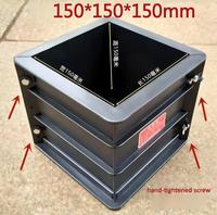 Cubo Desmontable de Plástico ABS de Alto Rendimiento de 150*150*150mm para Pruebas de Bloques de Hormigón, Venta al Por Mayor, 1 Año de Garantía