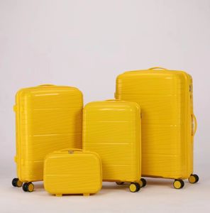Nouveau Style PP <span class=keywords><strong>Valises</strong></span> Haute Qualité Bagages <span class=keywords><strong>Lots</strong></span> Expéditions Bagages Avec 4 Spinner Roues À 360 Degrés - Product Image 2