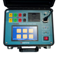 WESHINE TTR - Comprobador Digital de Relación de Transformación Trifásico, Alta Precisión 0.2%, CE 0.9-10000, Protección IP55, 220V, 1 Año de Garantía