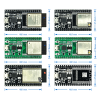 Carte de développement ESP32-DevKitC, module sans fil WiFi ESP32 ESP-WROOM-32D ESP-WROOM-32U