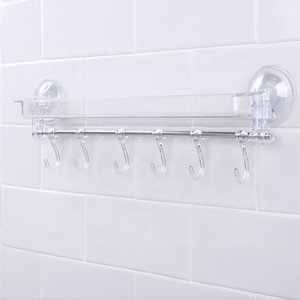 Idee per nuovi prodotti 2024 Modern Home Kitchen bagno <span class=keywords><strong>scaffale</strong></span> per Organizer per prodotti in acrilico Super appiccicoso con supporto per il trucco - Product Image 6