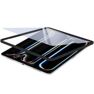<span class=keywords><strong>Pellicola</strong></span> Protettiva in Vetro Temperato ad Installazione Facile per iPad Pro <span class=keywords><strong>11</strong></span> 13 Pollici M4, Protezione <span class=keywords><strong>Schermo</strong></span> HD per iPad Air <span class=keywords><strong>11</strong></span> 13 2024 Chip M2 - Product Image 1
