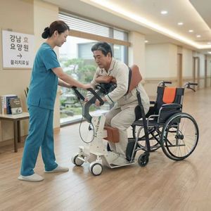 Lève-<span class=keywords><strong>personne</strong></span> électrique WESTOLIFT XD01, capacité 100 kg, machine de transfert pour soins infirmiers, lève-<span class=keywords><strong>personne</strong></span> pliable Hoyer pour soins aux personnes <span class=keywords><strong>âgée</strong></span>s - Product Image 3