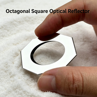 Wear Resistant Octagonal Square Reflective Mirror Sheet for Outdoor Surveying Optical Measurement Instruments