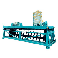 Machine à retourner le compost simple en acier inoxydable avec moteur, équipement de fermentation automatique d'engrais organique à haute productivité