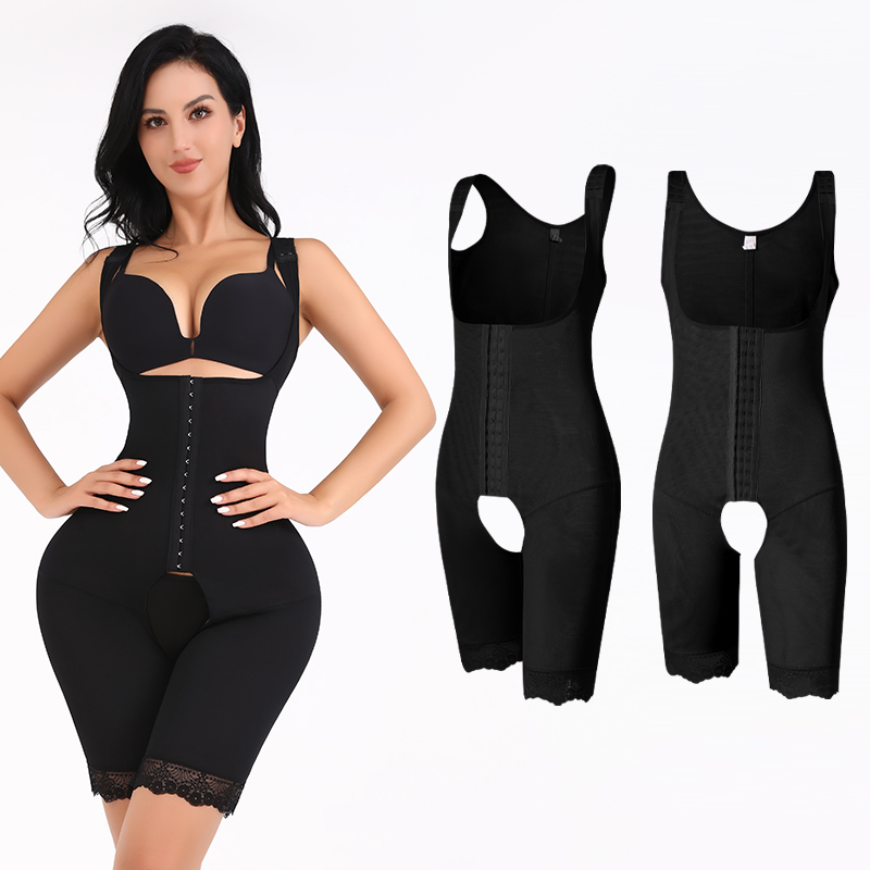 Tummy-Control Waist Trainer (31801): back view showing seat coverage and shaping construction
