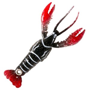 Señuelo Blando Biomimético de 95mm y 6g con Diseño de Cangrejo de Río, Cebo de Fondo para Pesca en Agua Dulce - Product Image 1