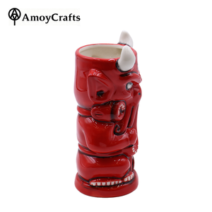 Mug Tiki Personnalisé avec Logo Rouge Cthulhu Demon, Tasse Créative pour Bar, Club et <span class=keywords><strong>Taverne</strong></span> à Bière Pression - Product Image 2