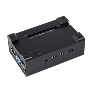 Boîtier en alliage d'aluminium de qualité industrielle dédié à la Raspberry PI 4, avec ventilateur de refroidissement/dissipateur thermique - Product Image 2