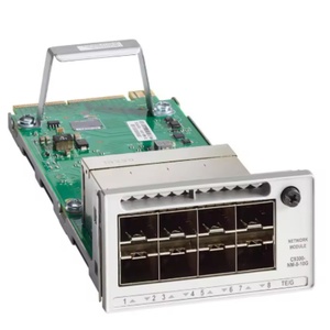 Module réseau Ethernet C9300X-NM-8Y pour séries C9200/C9300/C9500, C9200/9300/9300X/9500-NM-2Y/2C/4G/4X/8X/8M/8Y - Product Image 1