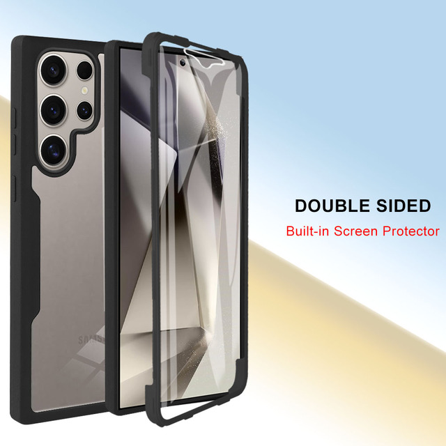 360°All-Inclusive Case for Samsung Galaxy S25 Ultra S26 S26 Plus S26 Ultra Dual Layer Full Body Shockproof Dustproof Phone Case
