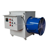 Chauffage électrique intelligent à haut volume d'air et à économie d'énergie, 380V/220V en option, haute puissance, entièrement en acier, 3000m³/h, pour serre et élevage