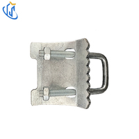 Fixateur de poutre à poteau léger UTTERLY UTT1103, fileté M8, pour installation sans soudure sur structure en acier, pince de fixation pour canal
