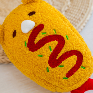 Astuccio in Peluche a Forma di Personaggio Carino, Grande Capacità, per Studenti, Portaoggetti per Cancelleria e Cosmetici, Borsa Portamonete in Peluche a Forma di Cibo e Animali - Product Image 3