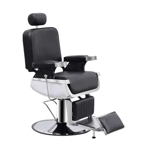 Bon salon de coiffure homme inclinable chaise de barbier hydraulique équipement de Salon et chaise de meubles pour le prix de Salon