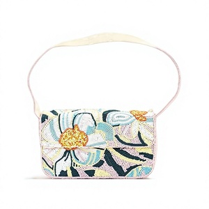 Bolso de Hombro de Lona Bordado con Patrón de Insectos de Dibujos Animados, Bolso de Mano Personalizado con Forma a Medida para Mujer, Actividades Promocionales - Product Image 2
