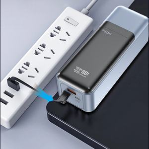 Batterie externe portable PD145W bidirectionnelle 27000 mAh avec revêtement métallique pour charge rapide d'ordinateurs portables - Product Image 2