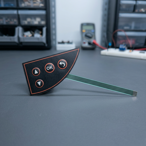 Clavier à membrane personnalisé pour panneau de commande électronique, modèle GR106, référence croisée GR108, Taïwan - Product Image 3