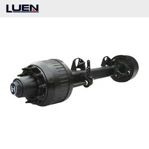 Type Axle Factory Supply Heavy Duty BPW German Type Trailer Part Axles For Trailer For Price