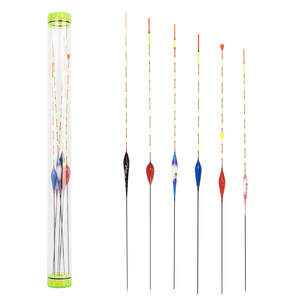 6 phao câu cá + Ống đóng gói nổi bền trong suốt dày không có dấu vết Phụ Kiện Dụng cụ câu cá cầm tay - Product Image 1