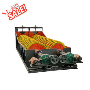 ¡Gran oferta! Lavadora de arena de doble espiral Max200-300t/h con motor AC, marca Shandong Xuwei, equipo eficiente para limpieza de grava. - Product Image 5