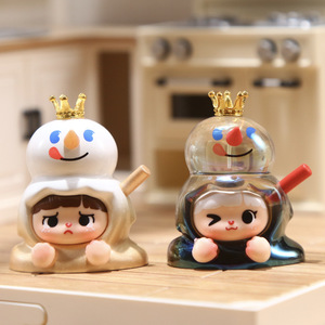 Figura de Resina de Niña con Postre, Linda y Dulce, Figuras de Acción Kawaii, Figuras de <span class=keywords><strong>Anime</strong></span>, Juguetes de Caja Sorpresa, Venta al por Mayor, OEM Personalizado - Product Image 3