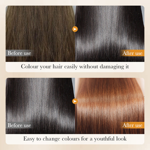 Crème colorante pour <span class=keywords><strong>cheveux</strong></span> SADOER à l'huile de <span class=keywords><strong>noix</strong></span> marocaine, essence végétale, teinture noire, coloration rapide, 4 en 1, semi-permanente, à base de plantes, qualité supérieure - Product Image 6