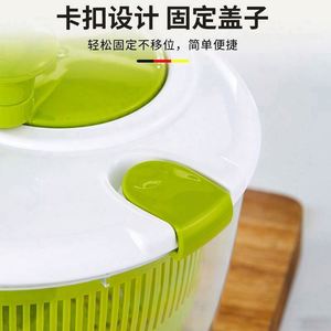 Kitchen Plastic Manual <b>Salad</b> Spinner with Bowl Eco-Friendly Oven Safe Large <b>Salad</b> <b>Tools</b> - Product Image 4