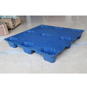 מפעל 1100 ישיר כבד * 1100*150 מ "מ מכה דפוס hdpe תשעה כפות יורים מפלסלים אירו 4-דרך כניסה stackable פלסטיק מגש אחסון - Product Image 5