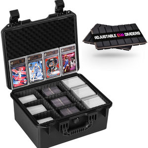 علبة تخزين بطاقات جديدة من INCHOI مقاومة للماء والغبار لحفظ البطاقات الرياضية المصنفة من PSA - Product Image 1